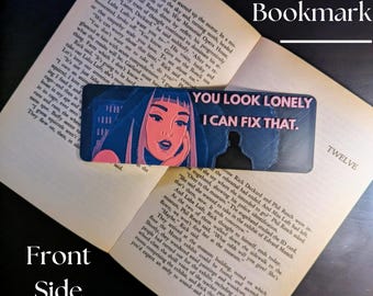 Blade Runner Bookmark: 3D-Printed Cyberpunk Joi Art