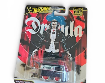 Dracula-Themed Kool Kombi Car - Rare 2026 Pop Culture Wave 4 Collectible Model for Fans and Enthusiasts