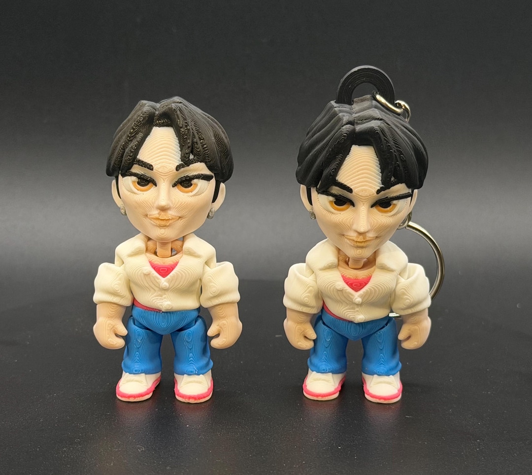 Jinu Keychains Jinu K-pop Demon Hunters Figure or Keychain – 3D Printed Collectible - Etsy