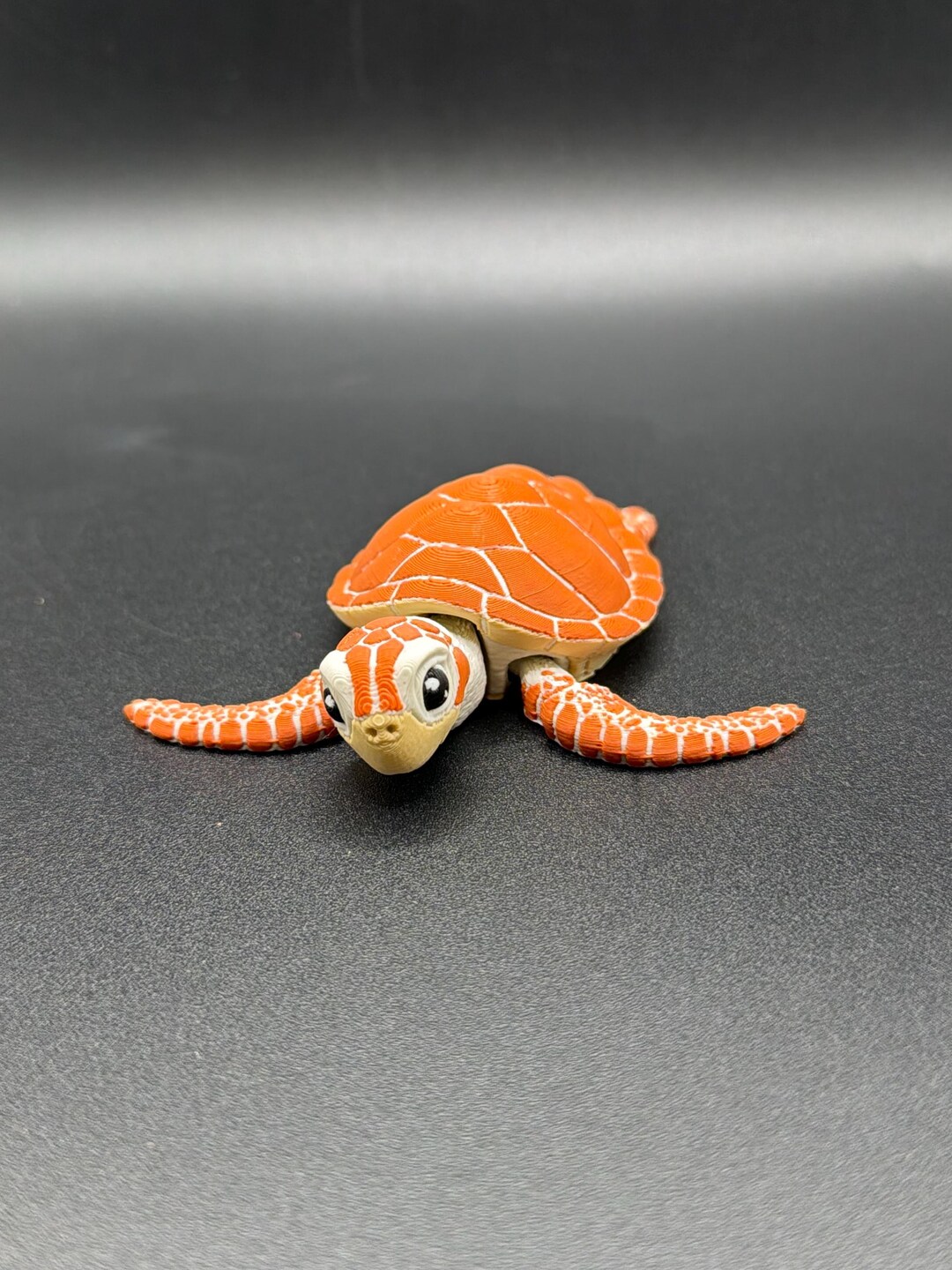 3D Printed Articulated Sea Turtle – Pocket Ocean Animal Figure - Etsy