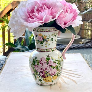 Vintage Laura Ashley Pitcher - Etsy