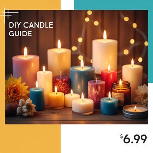 Easy DIY Homemade Candles PDF Guide