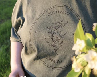 Camiseta de la rama de olivo