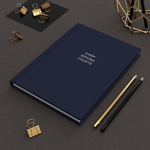 Every Second Counts Journal | The Bear TV Series Journal | Jeremy Allen White Fans