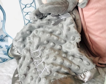 Custom Animal Baby Toy Blanket!