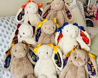 Custom College Jelly Cat - Add On’s Available!