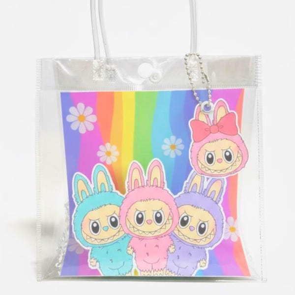 Personalized Labu Party Favor Bag | Kawaii Birthday Treat Bag