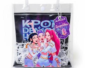 Huntrix K-pop Party Favor Bags | Personalized Treat Bags for Kids
