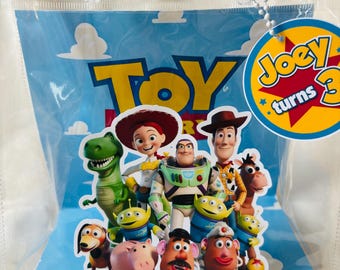 Toy Story Inspired Party Favor Bag Personalized | Kids Birthday Goody Bag