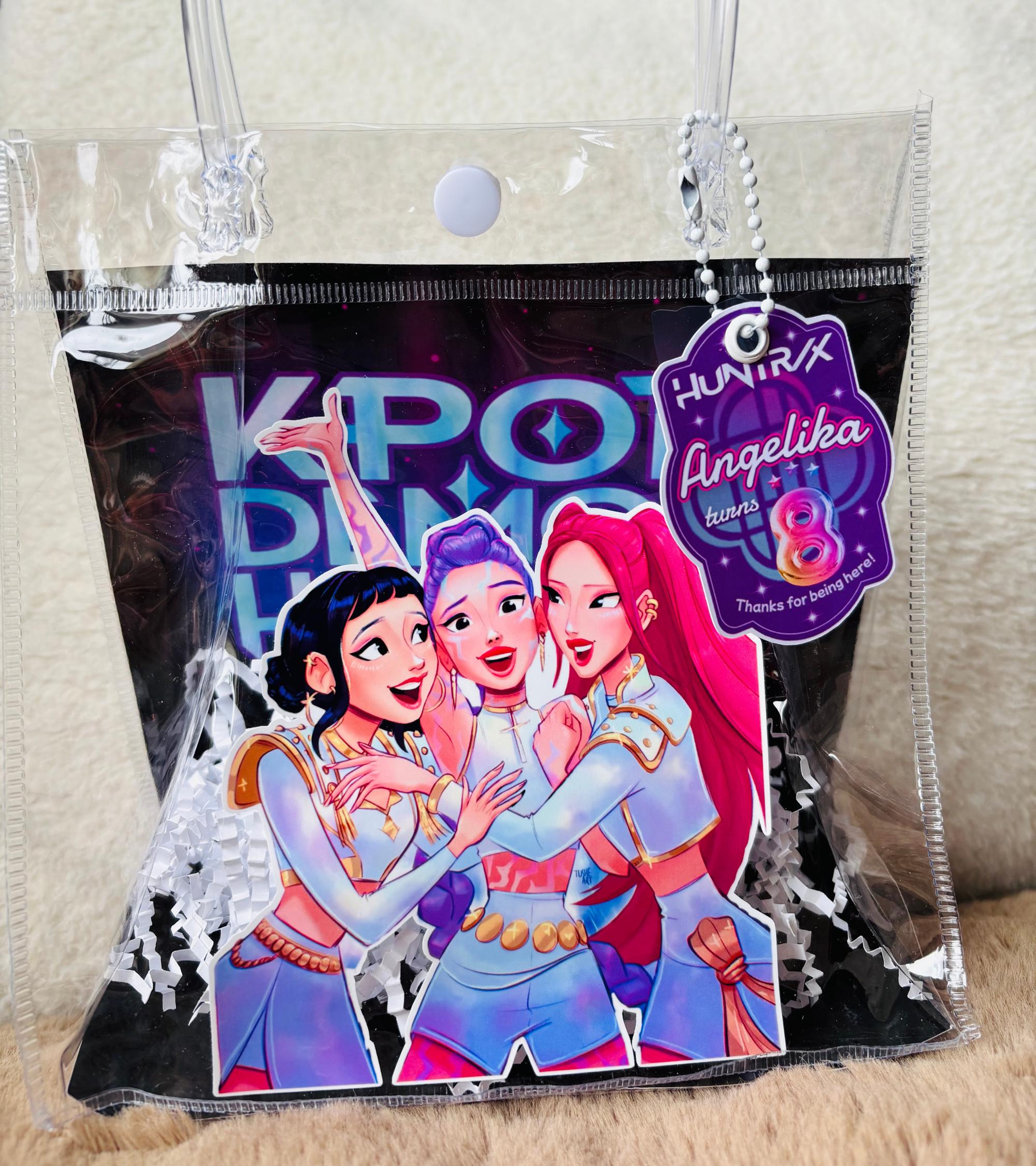 Huntrix K-pop Party Favor Bags | Personalized Treat Bags for Kids