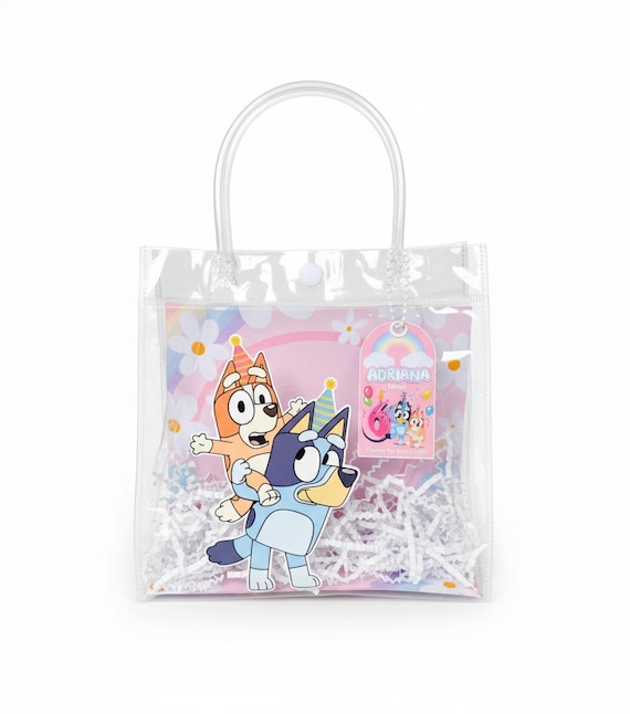 Bluey Party Favor Bags | Personalized Treat Bags for Kids Birthday