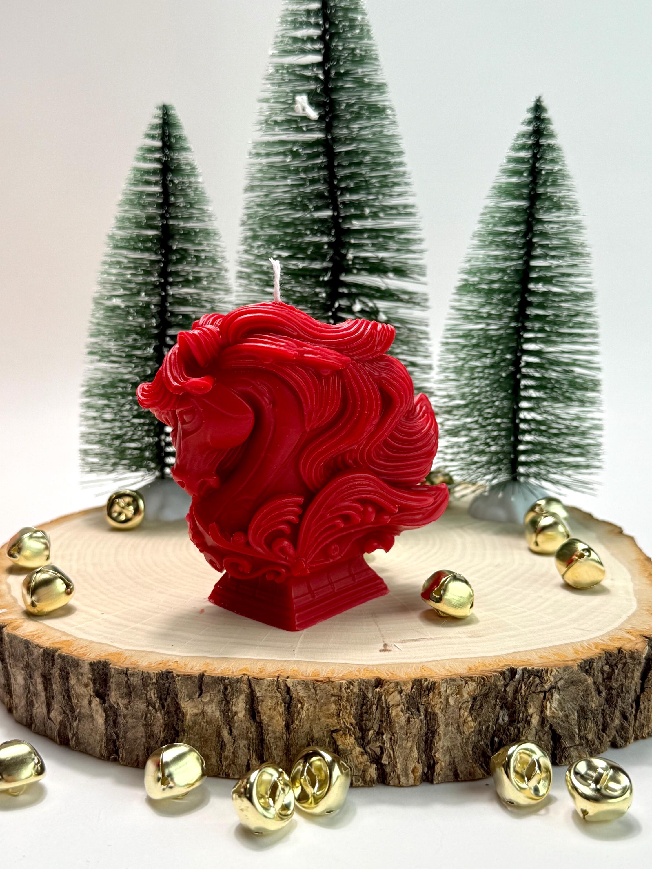 Handmade Fire Horse Soy Wax Candle - Year of the Horse 2026 - Etsy