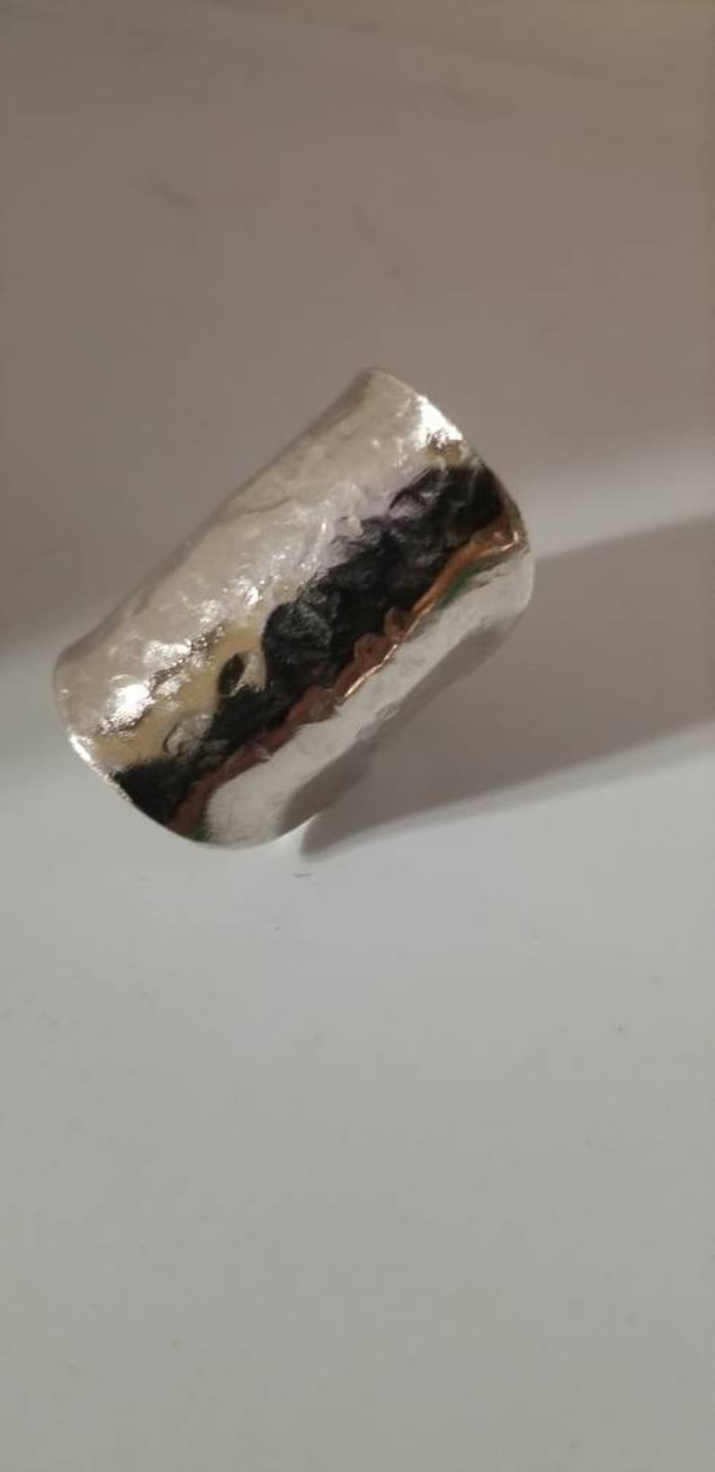 finger rings Shield ring statement ring Mothers day gift upcycle vintage spoon silver ring forefinger ring spoon ring