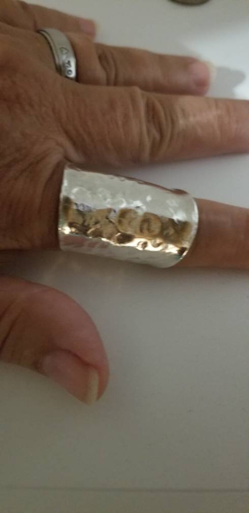 finger rings Shield ring statement ring Mothers day gift upcycle vintage spoon silver ring forefinger ring spoon ring