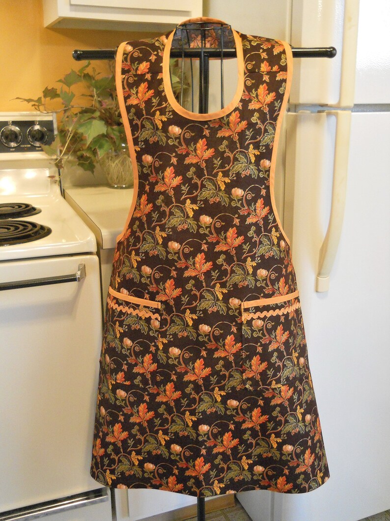 Old-Fashioned Brown Dress