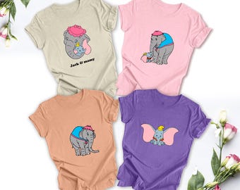Disney Dumbo T-shirt, Disney Mrs. Jumbo Tee, Disney Funny Shirt, Disney Adventure Shirt, Dumbo Tee, Disney Elephant Shirt, Disney Kids Tee