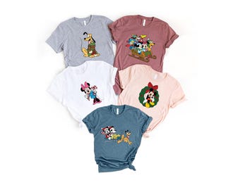 Disney Mickey Mouse Shirt, Disney Mickey and Friends T-shirt, Disney Pluto Tee, Disney Minnie Mouse Tee, Disney Couple Tee, Disney Gift