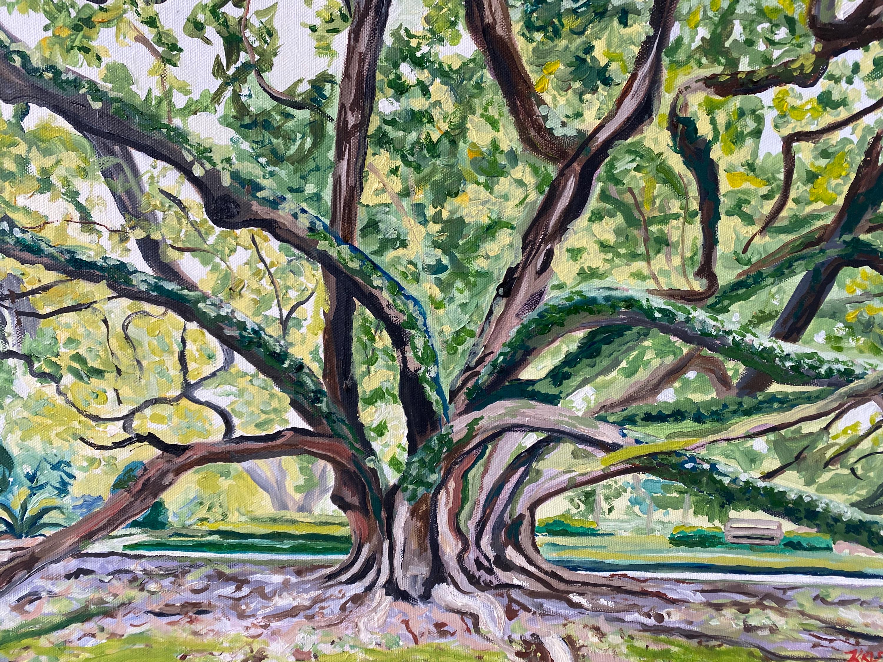 SEVEN SISTERS OAK | Original Oil Painting by Louisiana Artist