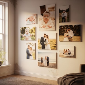 Custom Canvas Print From Your Photo: Personalized Photo to Framed Wall Art