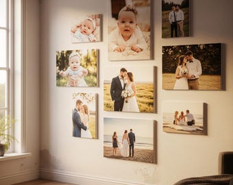 Custom Canvas Print From Your Photo: Personalized Photo to Framed Wall Art