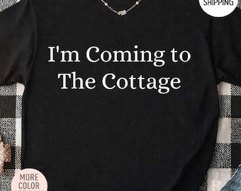 Comfort Colors I'm Coming To The Cottage Shirt, Romance Hockey Shirt, Gift For Movie Lover, Hockey Tee,  LGBTQ T Shirt, ICTTC Shirt