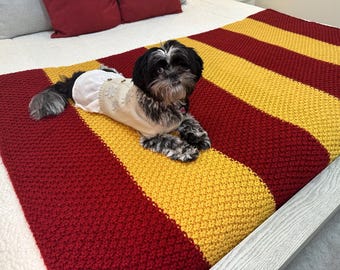 Witch Craft and Wizardy Blanket - Beginner Knit Pattern