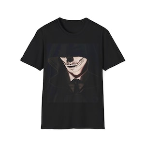 T-shirt met schedelprint