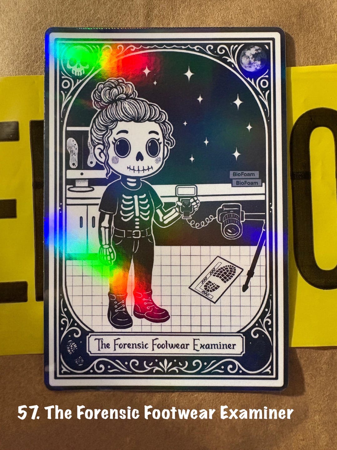 Holographic Forensic Science Tarot Card Magnets: the Female Forensic ...