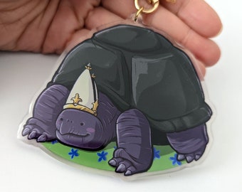 Turtle Pope Keychain