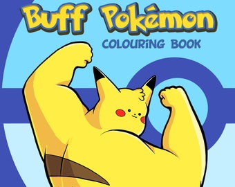 Buff Pokemon Colouring Book