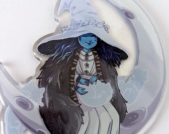 Moon Witch Keychain