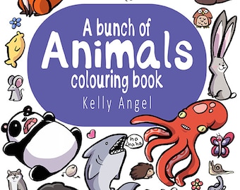 A Bunch of Animals Colouring Book