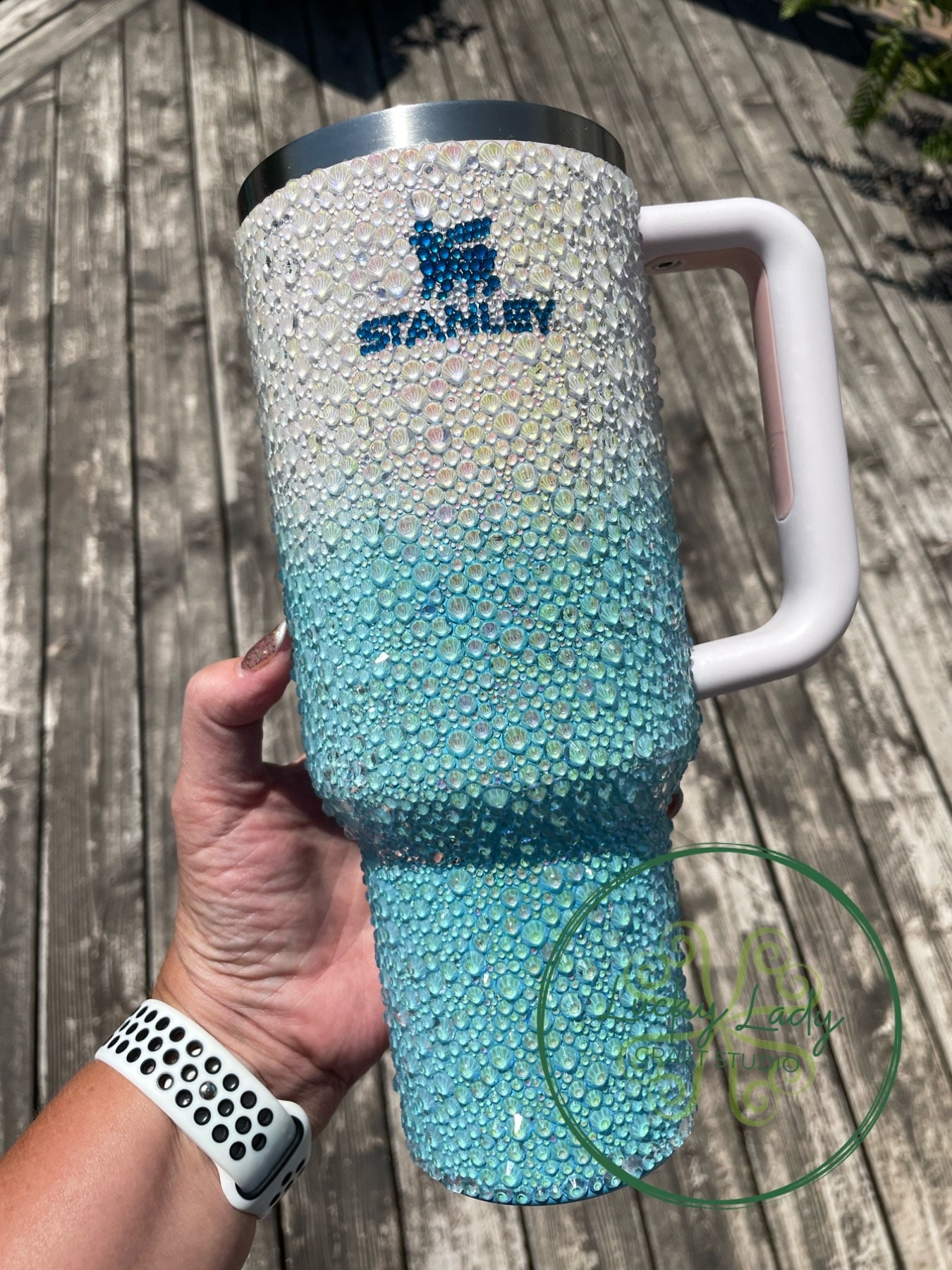 Jade Stanley Tumbler with Handle, Plant Engraved 40oz Quencher, Large  Capacity Cup, Plant Lady Gift for Her, Bloom Where You Are Planted