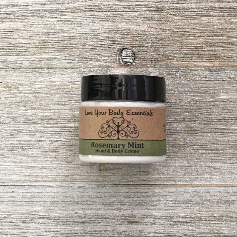 Rosemary Mint Body Lotion Peppermint Lotion Organic Lotion Etsy