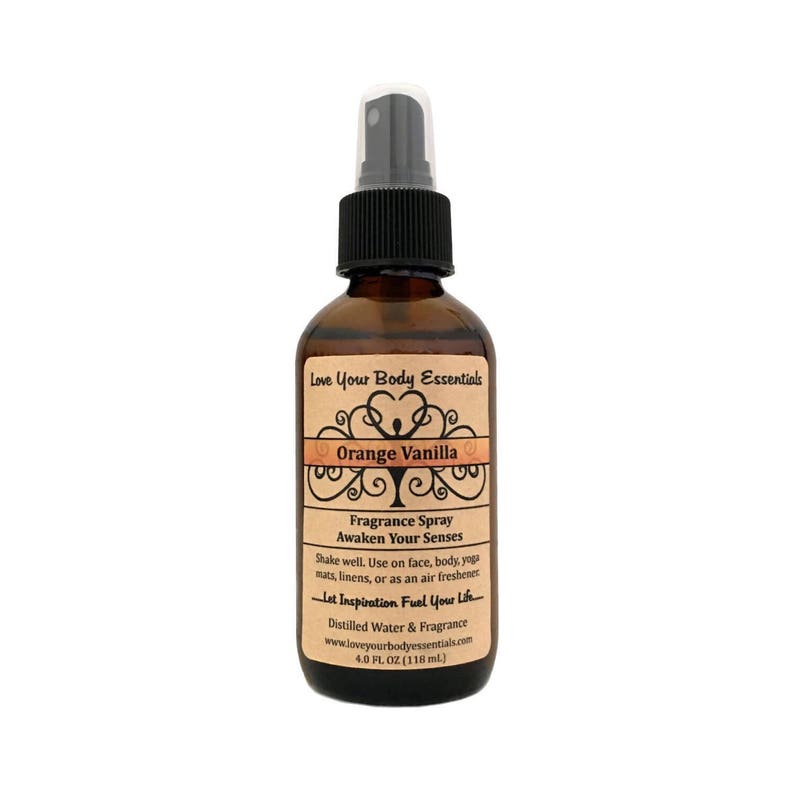 Vanilla Orange Room Spray Fragrance Spray Orange Vanilla Etsy