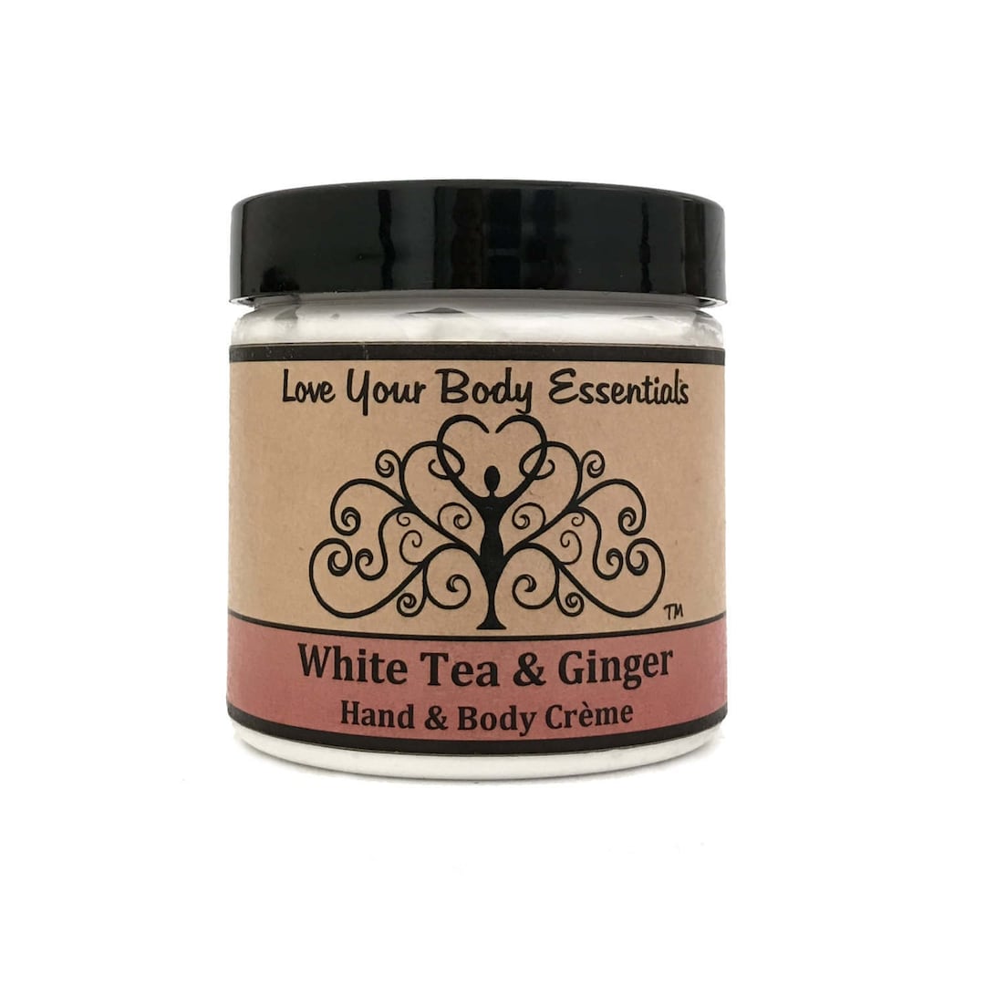 White Tea Ginger Lotion White Tea Hand Lotion Organic Lotion White Tea