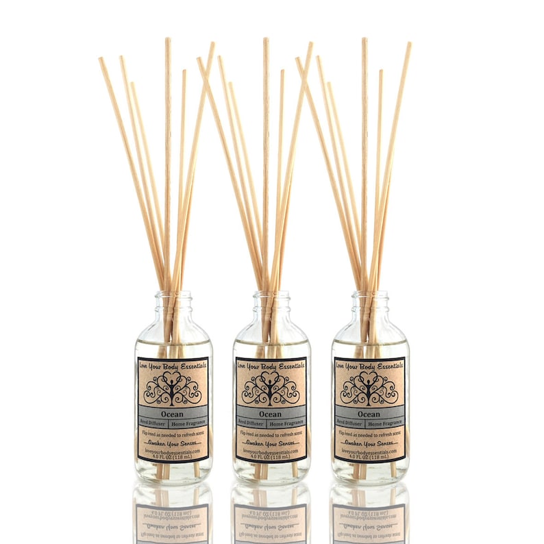 Natural Reed Diffuser Lavender Diffuser Oil Essential Oil Etsy