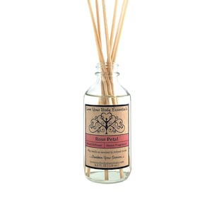 Rose diffuser oil floral diffuser rose home fragrance rose diffuser refill aromatherapy diffuser rose scented diffuser diffuser refill