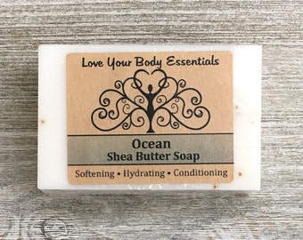 Ocean soap natural soap organic soap  all natural soap handmade soap vegan soap moisturizing soap shaving soap shea butter soap