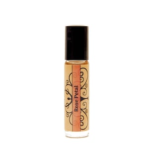 Rose perfume oil rose oil rose fragrance women&#39;s fragrance rose essential oil roll on perfume rose scented oil floral perfume roller