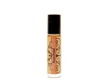 Rose perfume oil rose oil rose fragrance women's fragrance rose essential oil roll on perfume rose scented oil floral perfume roller