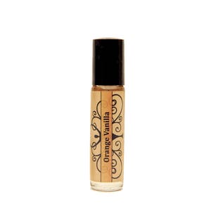 Vanilla orange perfume roller perfume roll on fragrance vanilla perfume natural perfume natural fragrance oil natural vanilla perfume oil