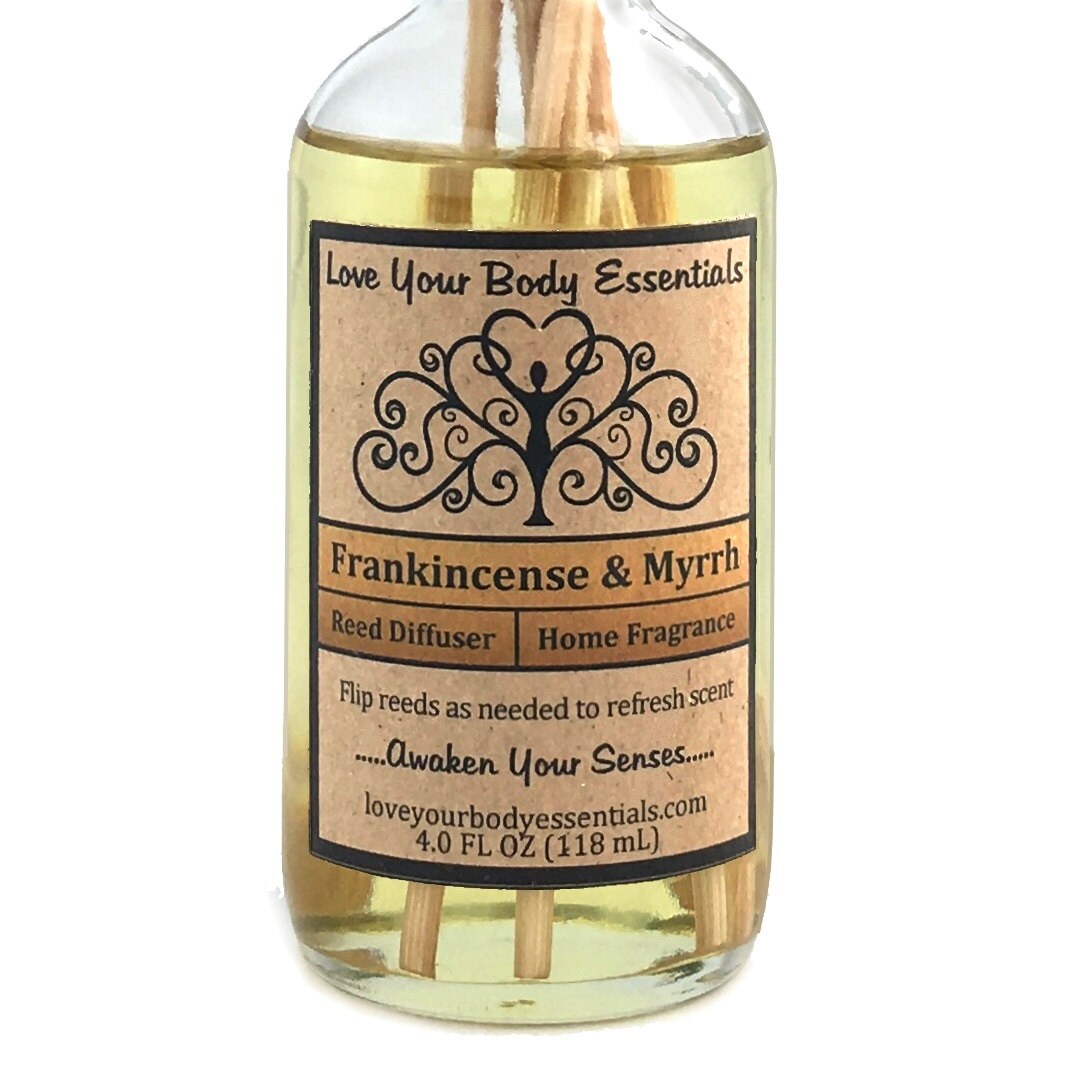 Frankincense and Myrrh Essential Oil Reed Diffuser Oil Etsy