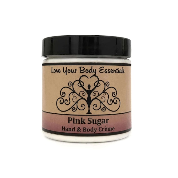 Pink Sugar Lotion Vanilla Body Butter Organic Lotion Natural Etsy