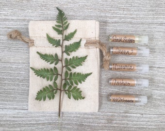 Muestras de perfume, perfume natural, mini muestras de aceites esenciales, muestras de fragancias, perfume de aromaterapia, mini muestra de perfume, aceite de perfume