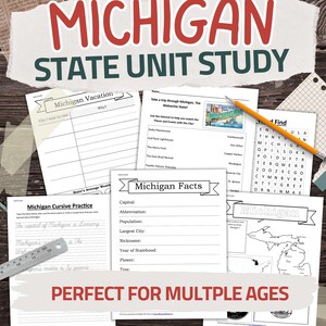 Missouri Arbeitsblatt zum ausdrucken, Geographie und Geschichte, Unikat