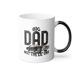Color Morphing Mug, Perfect Gift for Dad, Unique Coffee Cup, Fun Father&#39;s Day Present, Heat Sensitive Drinkware