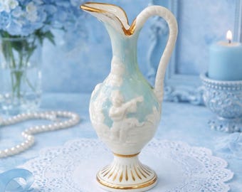 イタリア製陶器の花瓶「カポディモンテ」 - Etsy 日本