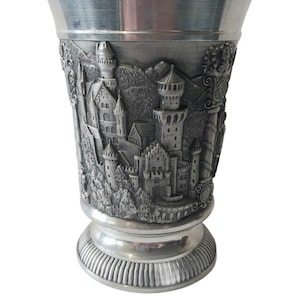 Vintage German Pewter Tumbler/Zinnbecher