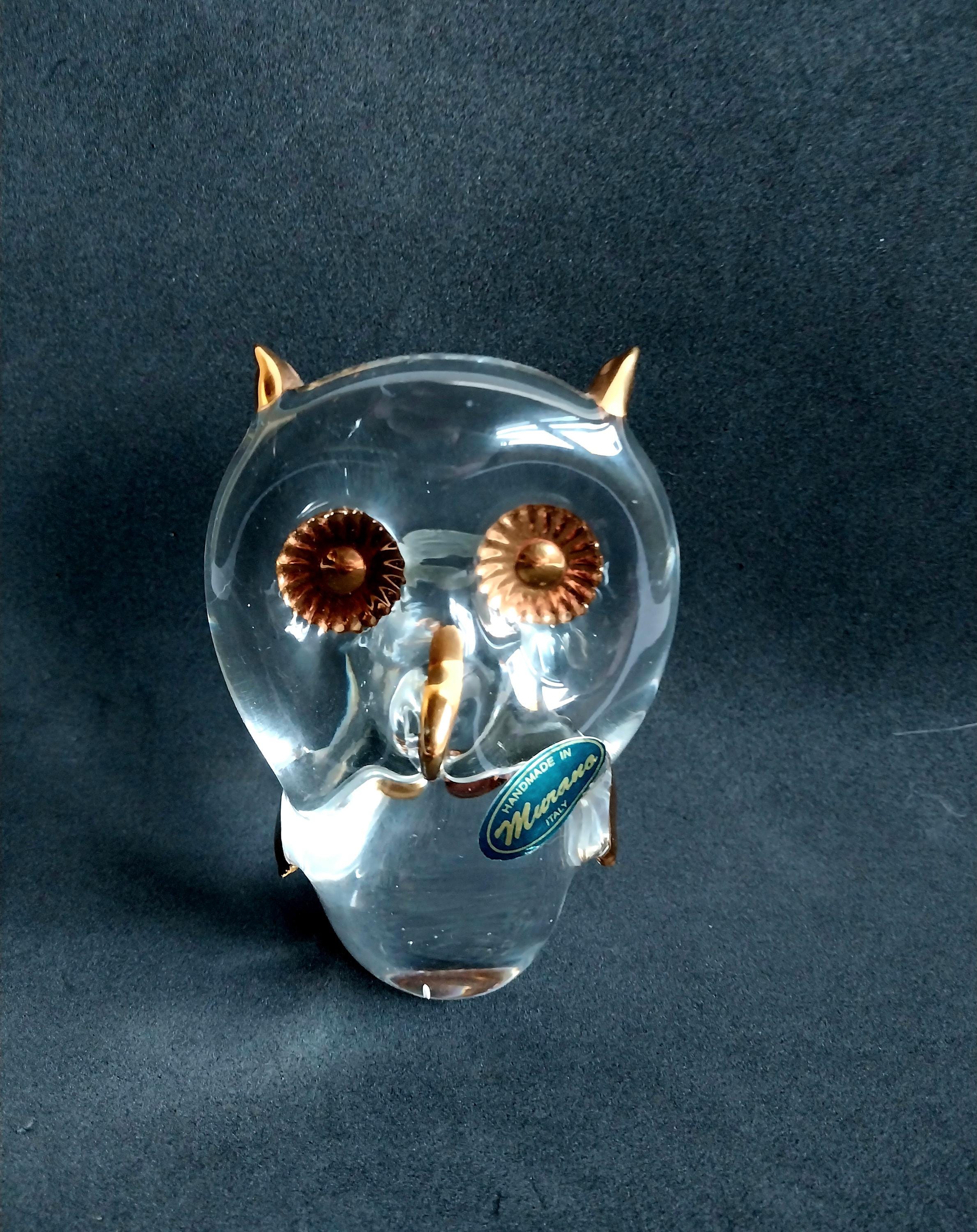 ムラーノガラス　ヴィンテージ　フクロウ置物 Amazon.co.jp: GlassOfVenice ムラーノガラス ミッレフィオリ